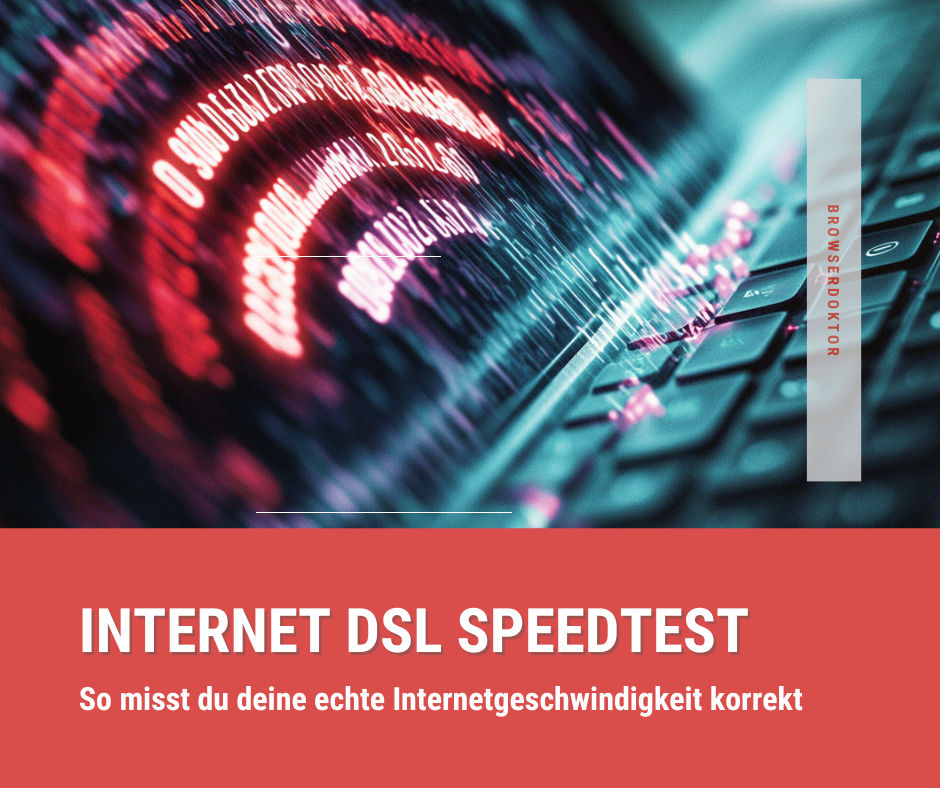 Internet DSL Speedtest - So misst du deine echte Internetgeschwindigkeit