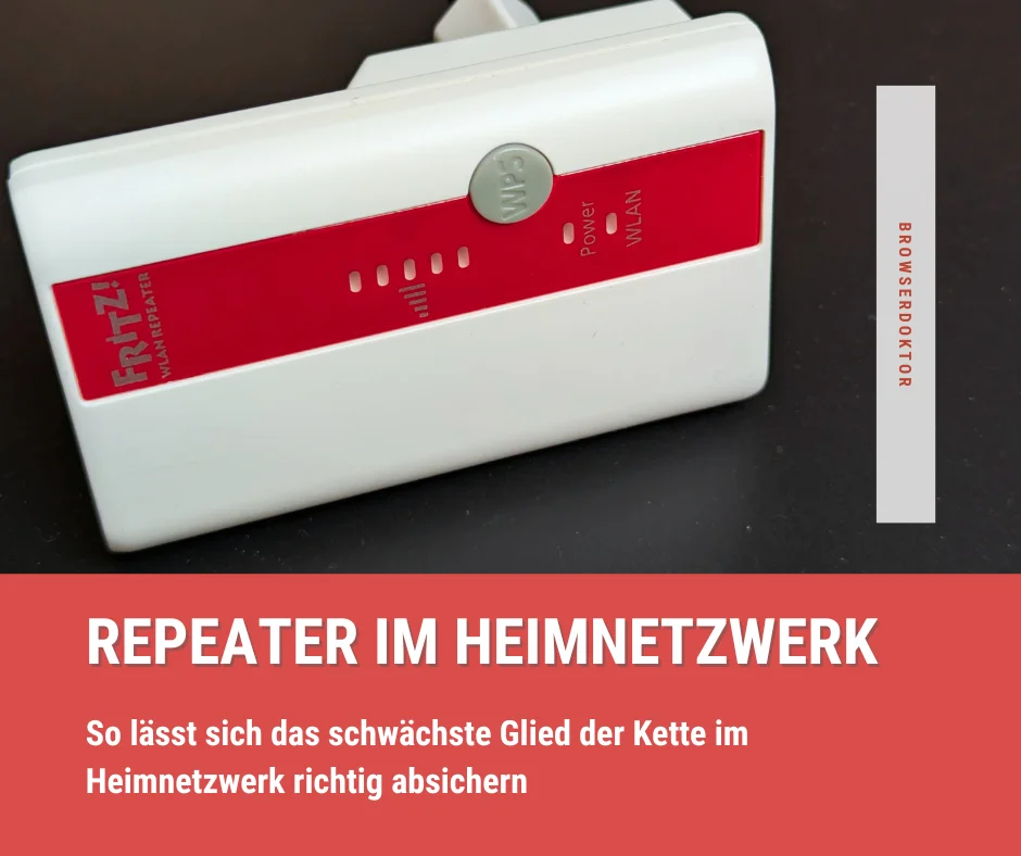 Repeater im Heimnetzwerk absichern